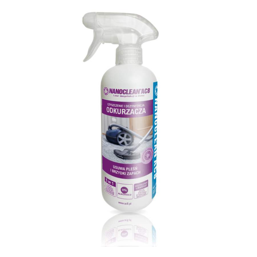 Vacuum Cleaner Cleaning and Disinfecting Fluid NANOCLEAN®AC8 Home