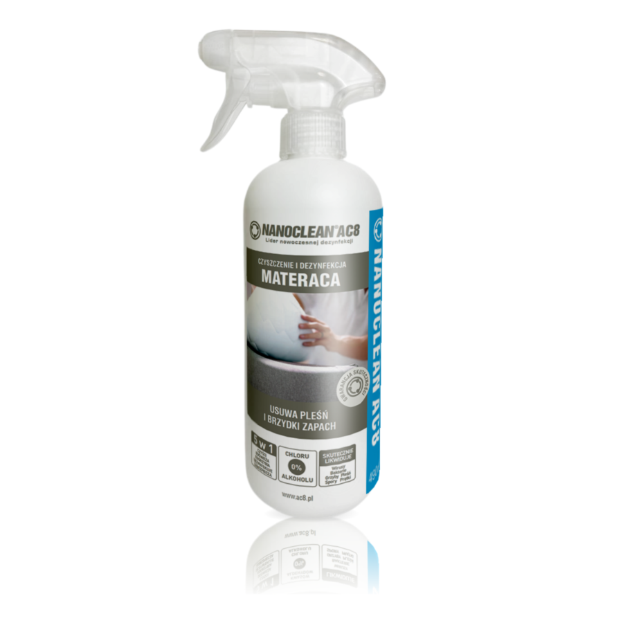 NANOCLEAN®AC8 Matratzenreiniger und Desinfektionsmittel für den Hausgebrauch