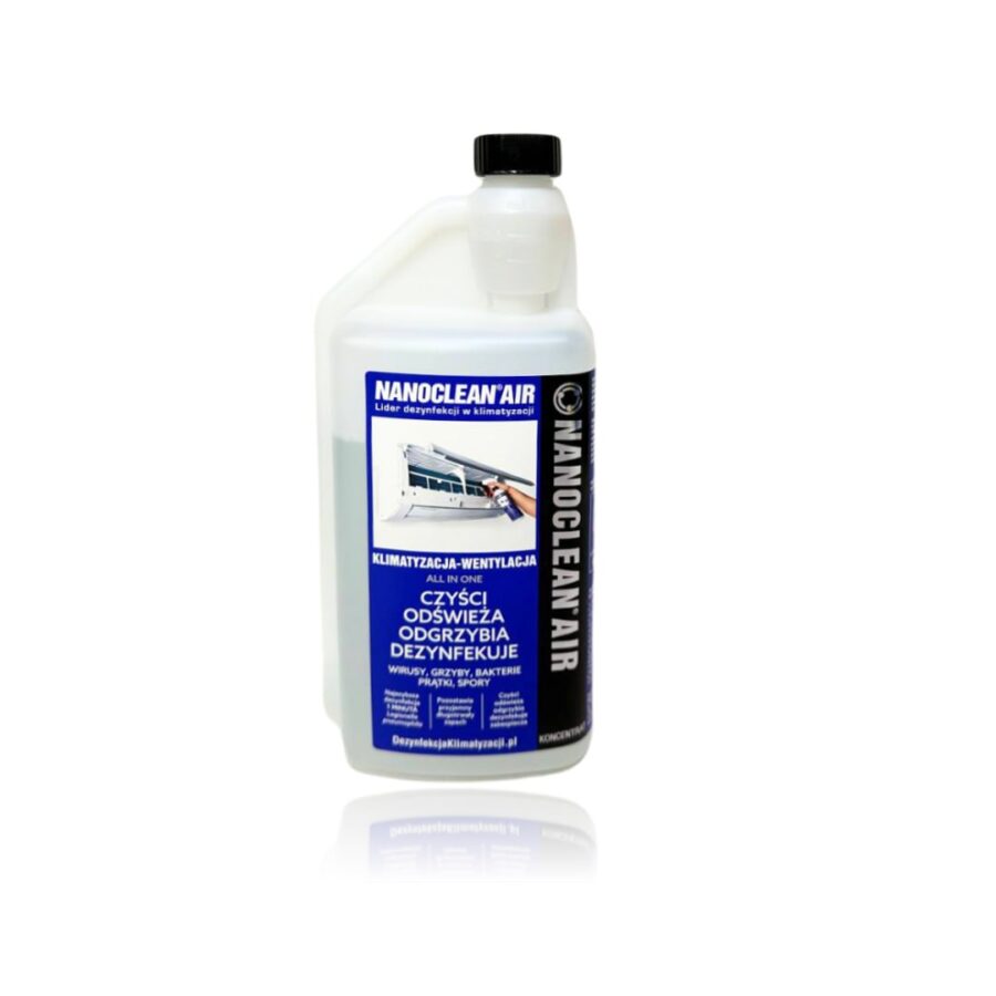 NANOCLEAN® AIR Concentrat pentru curățarea, reîmprospătarea, defumigarea și dezinfectarea aerului condiționat și a ventilației